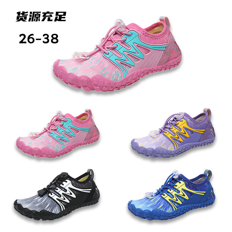 Cross-border New Tracing Shoes Amazon Beach Hiking Wading Shoes Swimming Shoes Rock Climbing Shoes Children Outdoor Sneakers