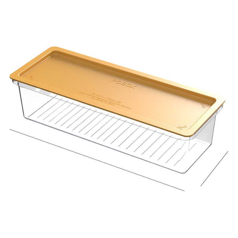 Household dried noodles storage box kitchen noodles box pasta noodle hanging refrigerator crisper chopsticks organizing artifact wholesale