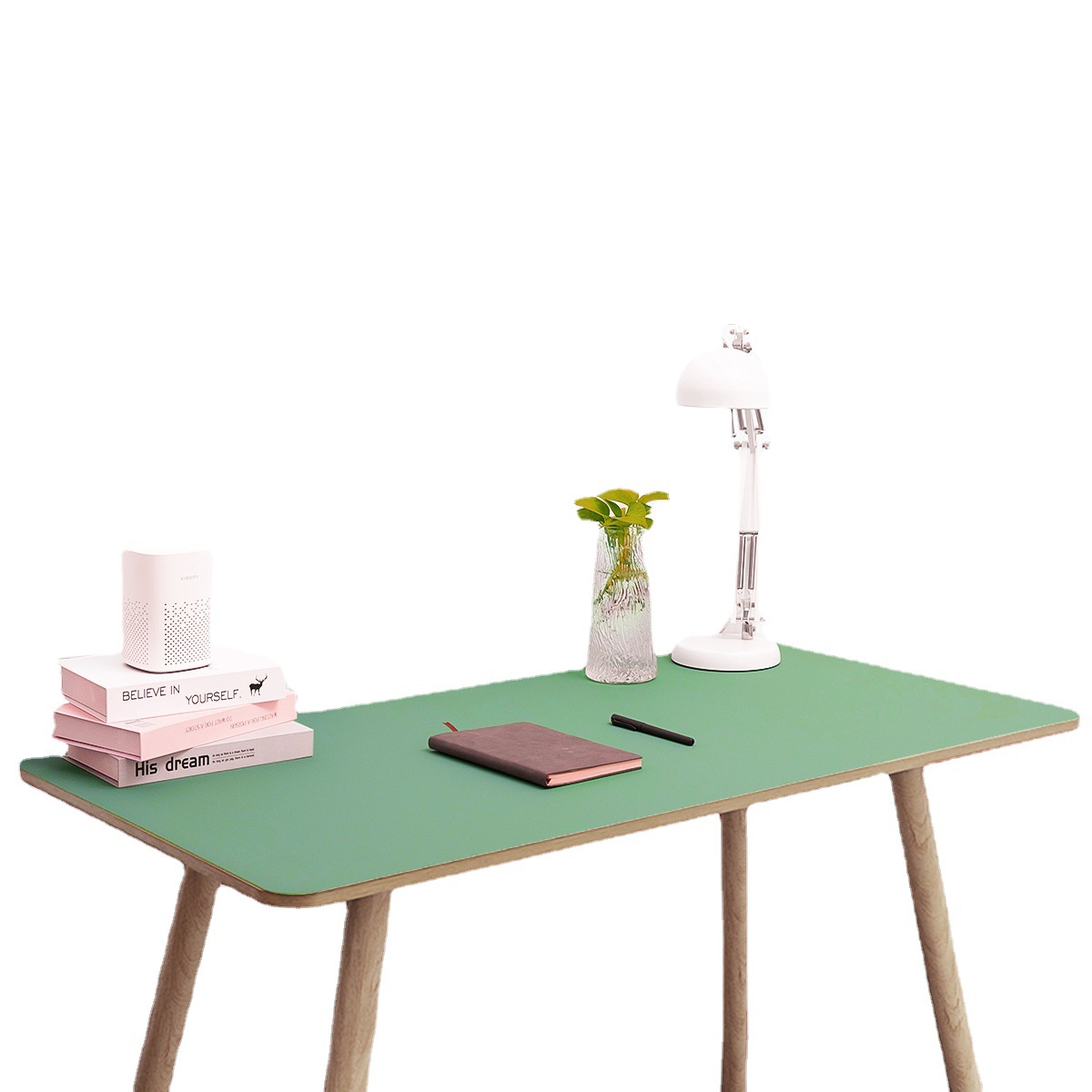 Picture of Silicone Leather Table Mat Is Waterproof, Anti-Handwriting, High Temperature Resistant and Insulated. Nordic Tablecloth Nordic Simple Style