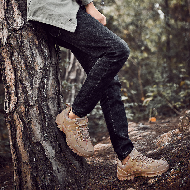 Picture of Plus size spring men's shoes 45 waterproof 46 outdoor leisure sports 47 large travel hiking shoes men's 48