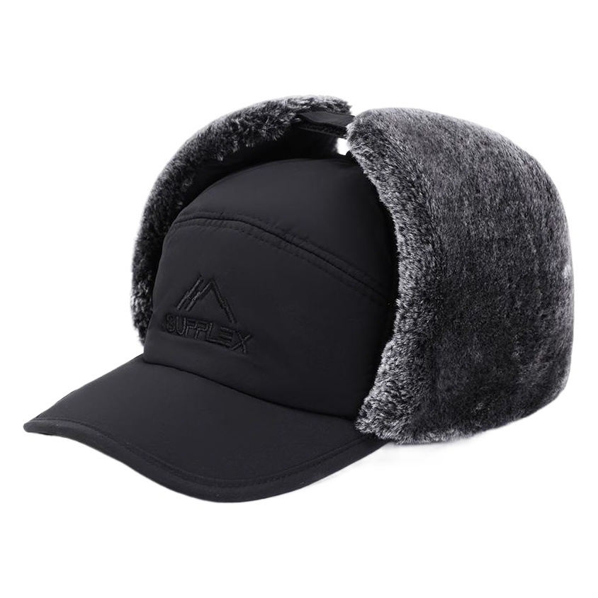 Winter middle-aged and elderly men's Northeast mask Lei Feng hat outdoor warm earmuffs winter old hat cold-proof cotton hat