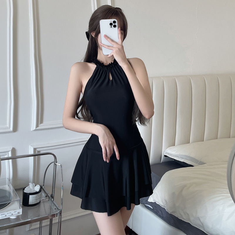 Women's High-end Swimsuit Slimming Belly Covering Conservative Skirt Internet Popular Hot Spring 2025 New Swimsuit