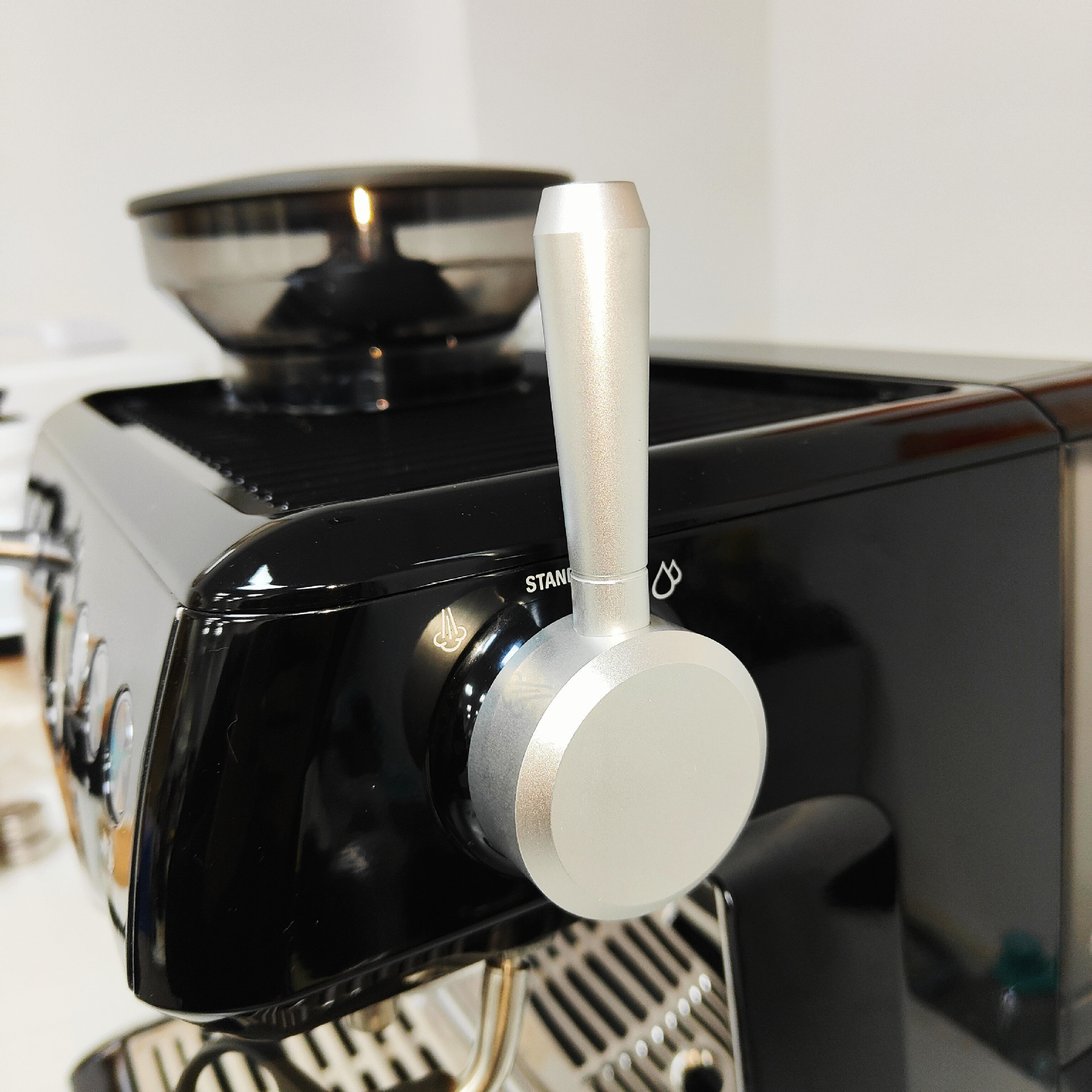 Picture of Breville platinum rich sage 870/875/876 steam switch knob modification lever external handle lever