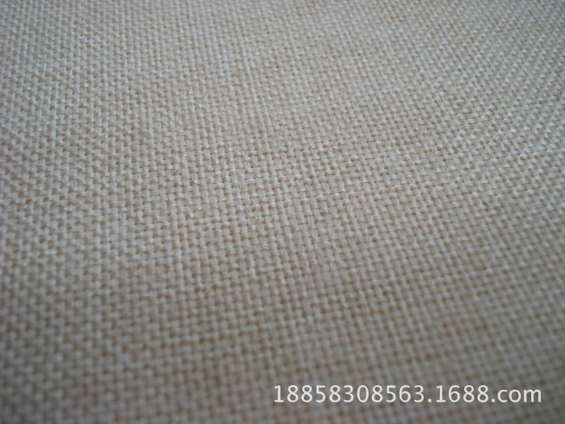 Wool-tied Coated Linen-like Cationic Vacant Yarn Sand Release Plain Linen-like Decorative Cloth Printed Base Cloth