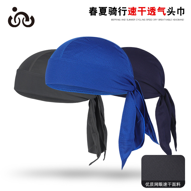 Picture of Qianqianya Cross-Border Sports Cycling Outdoor Hat Turban Breathable Quick-Drying Hat Pirate Hat Motorcycle Hat Turban