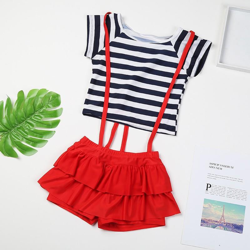 Children's Korean Style Wholesale Special Price Cute 2 Girls Fashionable Baby Girls Swimsuit Split Year Old Swimsuit Girl 5