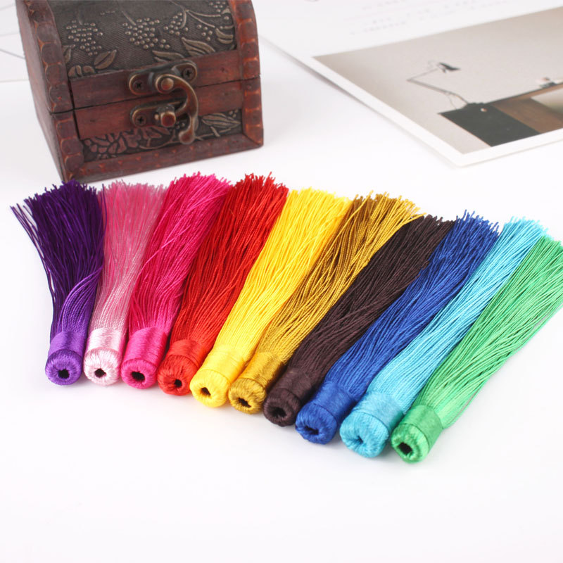 Picture of Chinese Knot Tassel Tassel DIY Weaving Handmade Car Pendant Accessories Semi-Finished Safe Pendant Lanyard Decoration