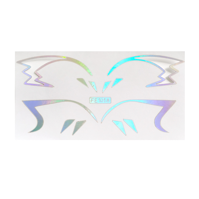 Picture of Spot Eyeliner Stickers for Lazy European and American Eye Makeup Stickers Laser Cut Out Template Makeup Painted Tattoo Stickers