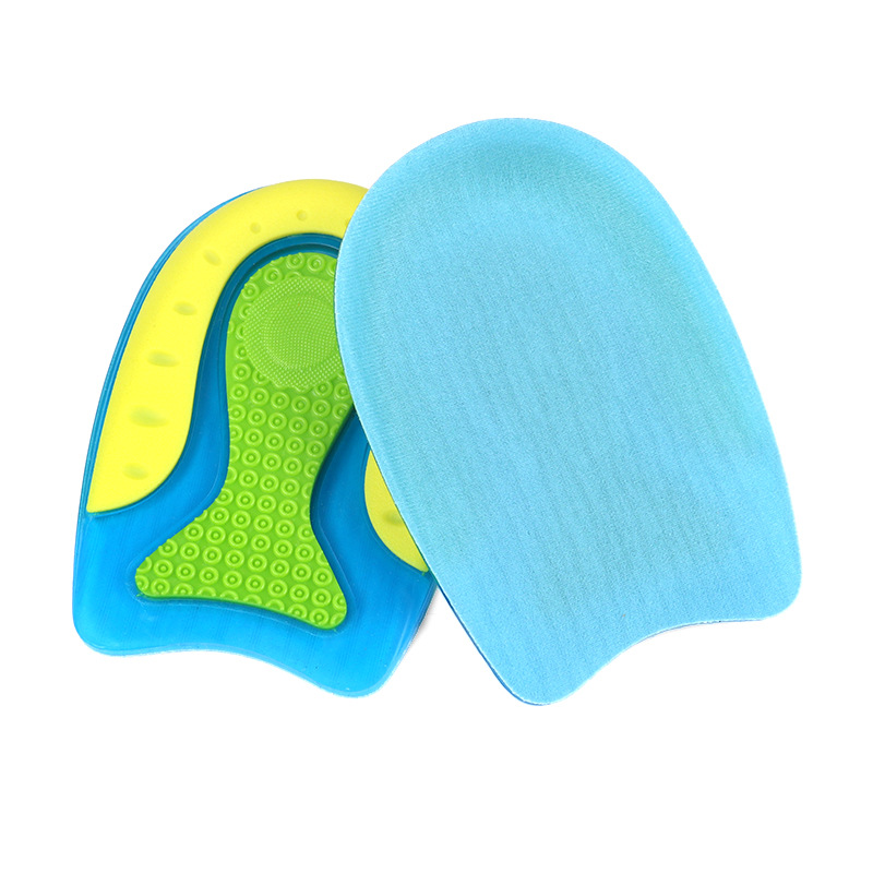 Amazon's Best-Selling Silicone Inner Heightening Insole Relieves Foot Pain and Prevents Tiredness after Standing for a Long Time. Anti-Slip Shock-Absorbing Heel Half-Pad