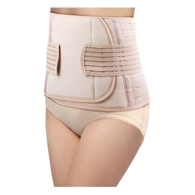 Multifunctional Abdominal Belt for Caesarean Section and Natural Birth, Dual-Purpose Maternity Special October Crystal Bondage Strap Postpartum Body Shaping Belt