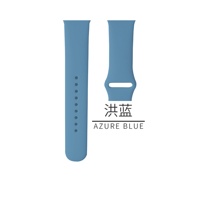 Picture of For AppleWatch Apple Silicone Strap iwatch1-9/SE Smart Watch Classic Sport Strap
