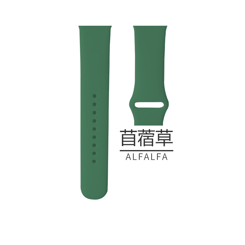 Picture of For AppleWatch Apple Silicone Strap iwatch1-9/SE Smart Watch Classic Sport Strap