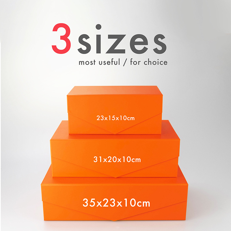 Picture of Colorful White creative V-shaped gift box multi-color flip folding box in stock wholesale folding gift box factory supply