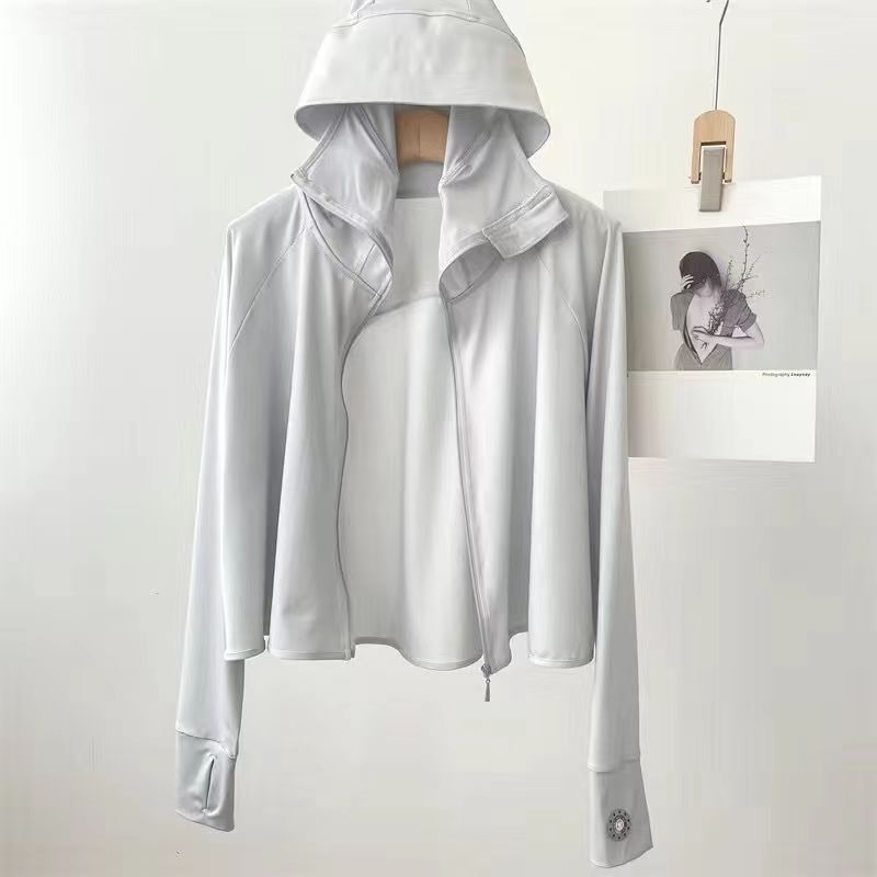 Picture of High-grade ice silk sunscreen women's summer 2025 new anti-ultraviolet breathable lightweight sunscreen coat