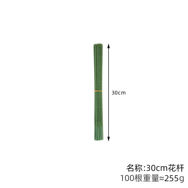 Picture of No. 2 Plastic Flower Wrapping Pole, Simulated Flower Branch Wholesale Production Accessories, Handmade DIY Flower Arrangement Pole, Wire