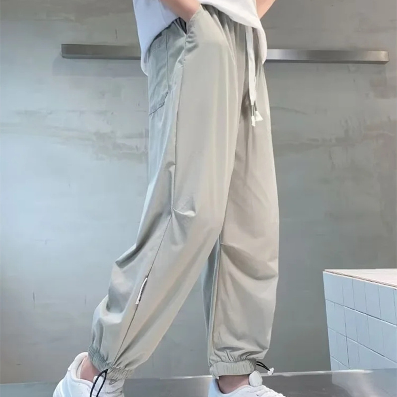 Picture of Boys' Pants Summer Thin 2023 Quick-drying Pants Big Children's Leisure Sports Anti-mosquito Pants Boys Spring and Autumn Trendy Brand