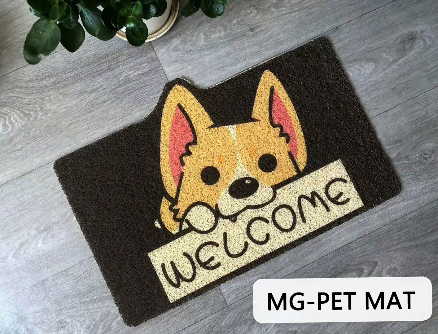 Picture of Silk Circle Entrance Mat Step Mat Entrance Door Mat Home Carpet Bathroom Entrance Mat Bathroom Foot Mat