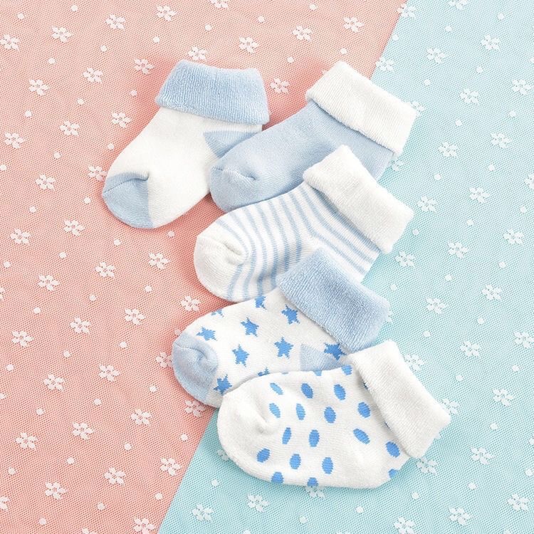 Picture of Baby socks autumn and winter thick terry socks 6-9 months 0-1-3 years old boys and girls baby newborn cotton socks wholesale