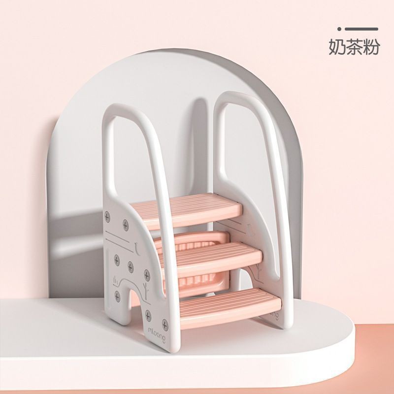 M Baby Hand Washing Step Stool Kidsren's Step Stool Bathroom Face Wash Stair Wash Table Step Stool Foot Step Heightening L