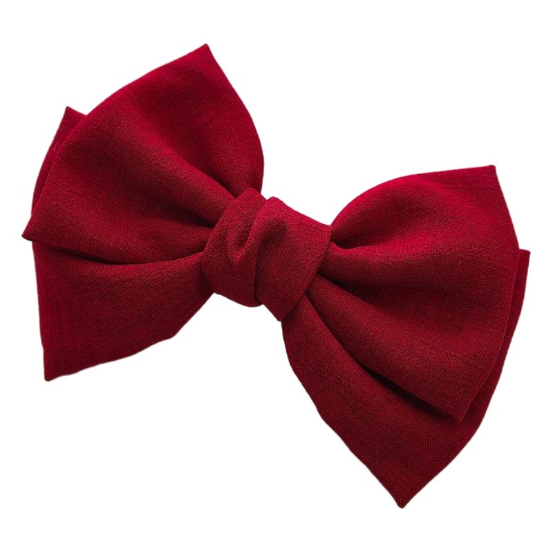 Picture of Headwear New Hairpin Knotted Bow Hairpin Women's Fabric Spring Clip Hairpin Wholesale Ready-Made Accessories