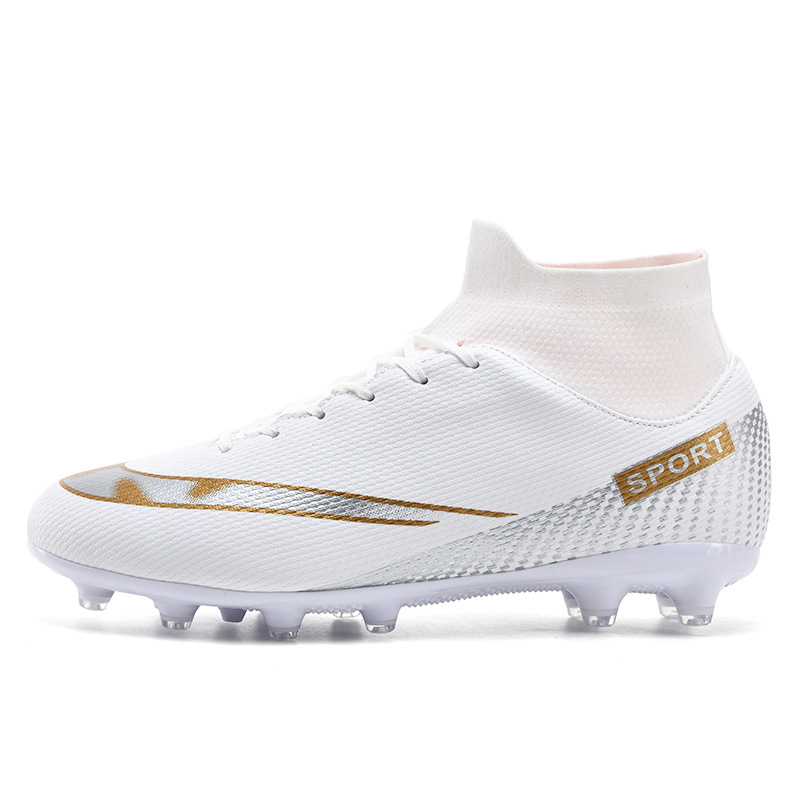 High-Top Football Shoes for Men, Women, Adults and Kidsren, Competition Training Shoes, Tf Broken Nails, Ag Long Nails, Short Spike Sneakers Wholesale Dropshipping