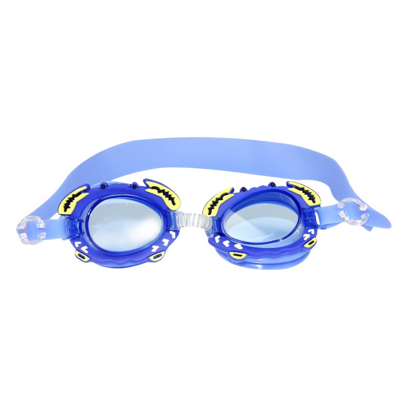 Children's waterproof box swimming goggles crab cartoon boys and girls baby anti-fog waterproof swimming training swimming goggles