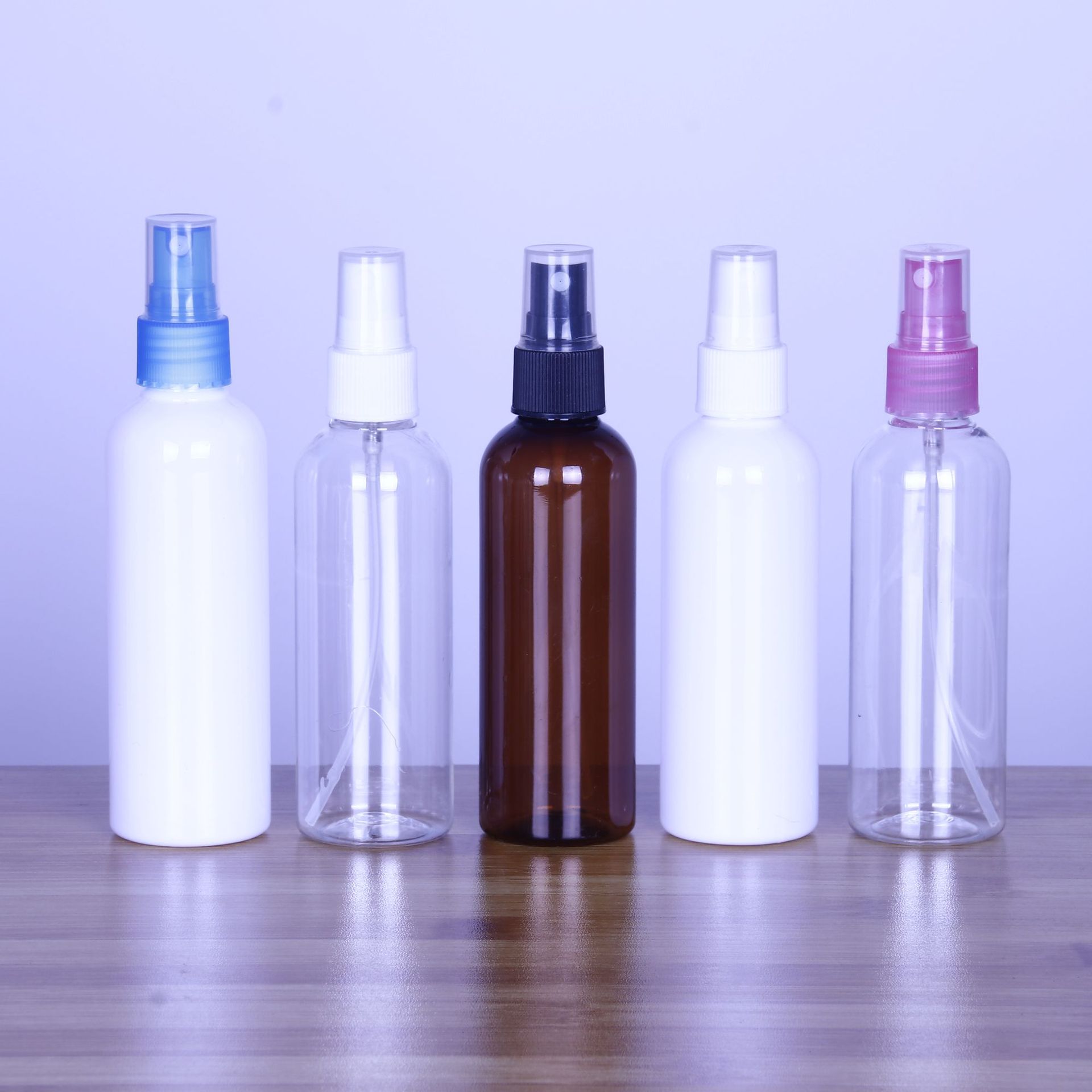 Factory in stock 100ml spray bottle pet spray bottle disinfection alcohol spray bottle makeup moisturizing fine mist spray bottle