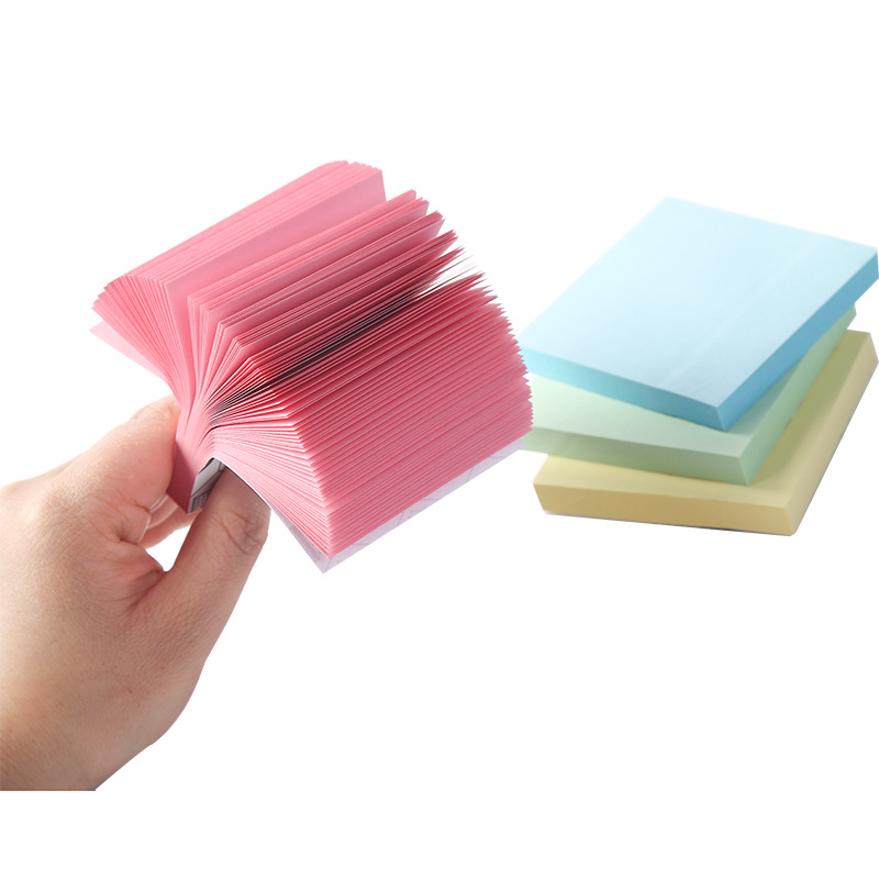 Picture of Office Stationery Sticky Notes in Stock Student Small Note Pad Tearable Creative Cute Note Index Note Paper Wholesale