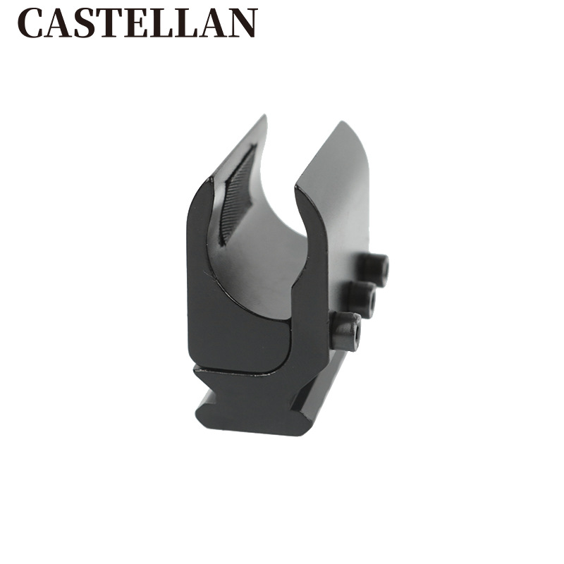 Picture of 17mm-27mm pipe clamp aluminum alloy flashlight clamp 21mm rail pipe clamp bracket