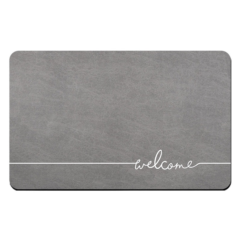 Bathroom Absorbent Floor Mats, Household Toilet Door Non-Slip Foot Mats, Bathroom Wash-Free Bathroom Carpets, Toilet Mats