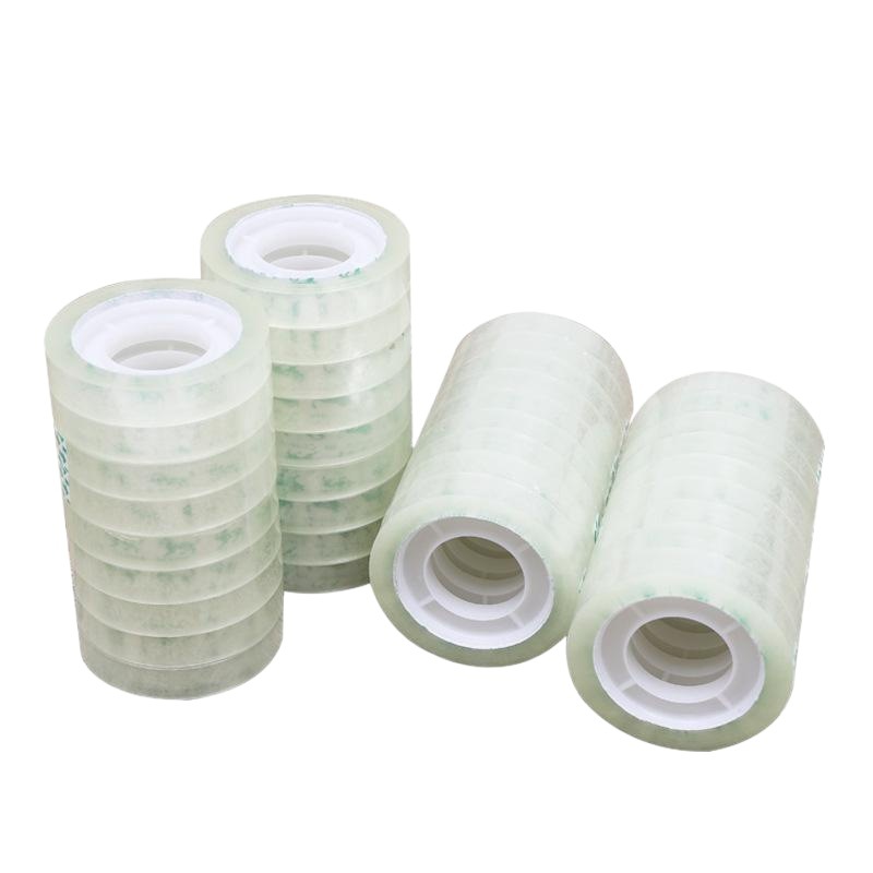Transparent students use small adhesive tape office stationery tape 8/18mm small adhesive tape small adhesive tape wholesale