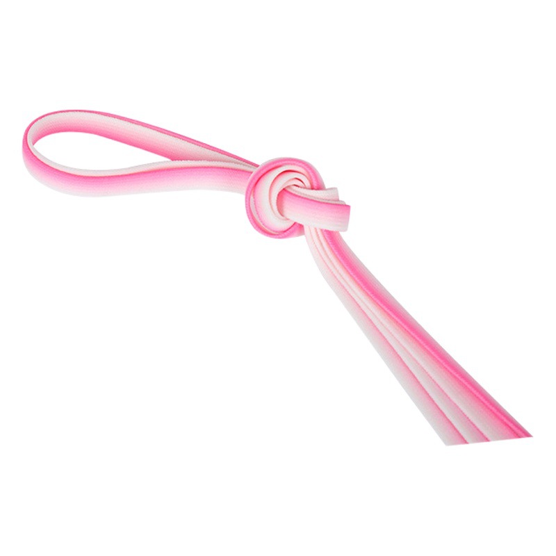 When opening, the gradient color shoelaces for lazy people tie-free shoelaces elastic tie-free buckle shoelaces sneakers shoelaces