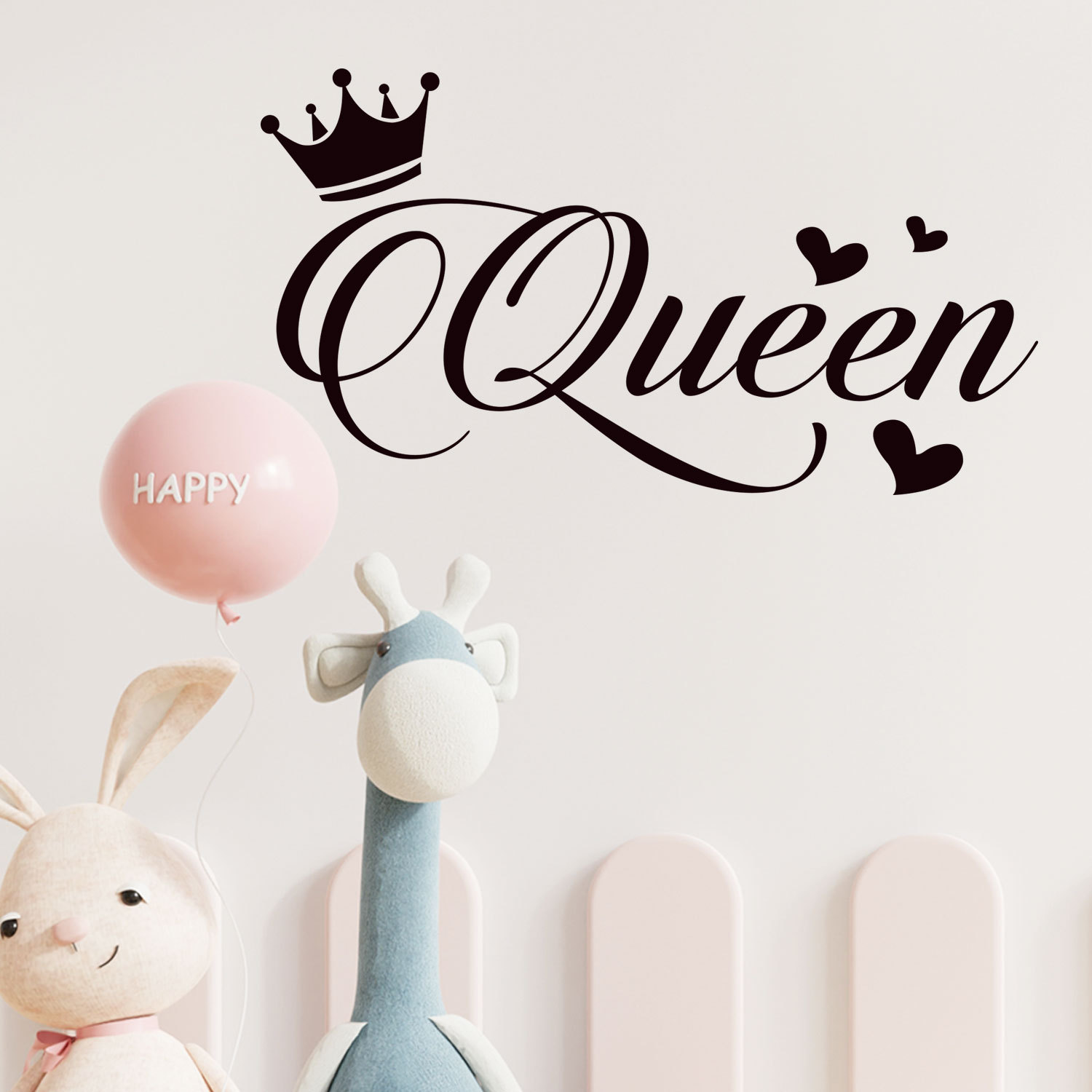 Queen Small Stickers Cross Border Removable Living Room Bedroom Girl Room Home Decoration Wall Sticker PH2715