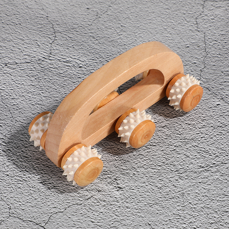 Picture of Wooden Massager suit Mother's Day Gift Handheld Labor-saving Convenient Simple and Practical Meridian Massage Artifact