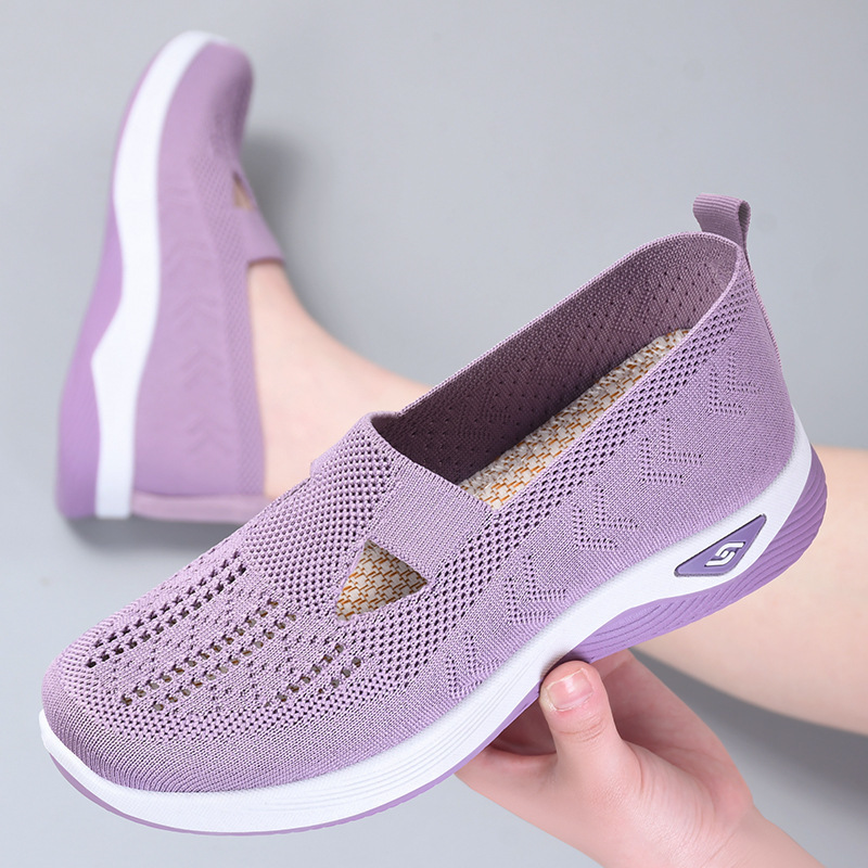 Shoes for Women, New Casual Shoes, Women's Fashion Shoes, Breathable Old Beijing Cloth Shoes, Cross-Border Manufacturers, Mother's Shoes