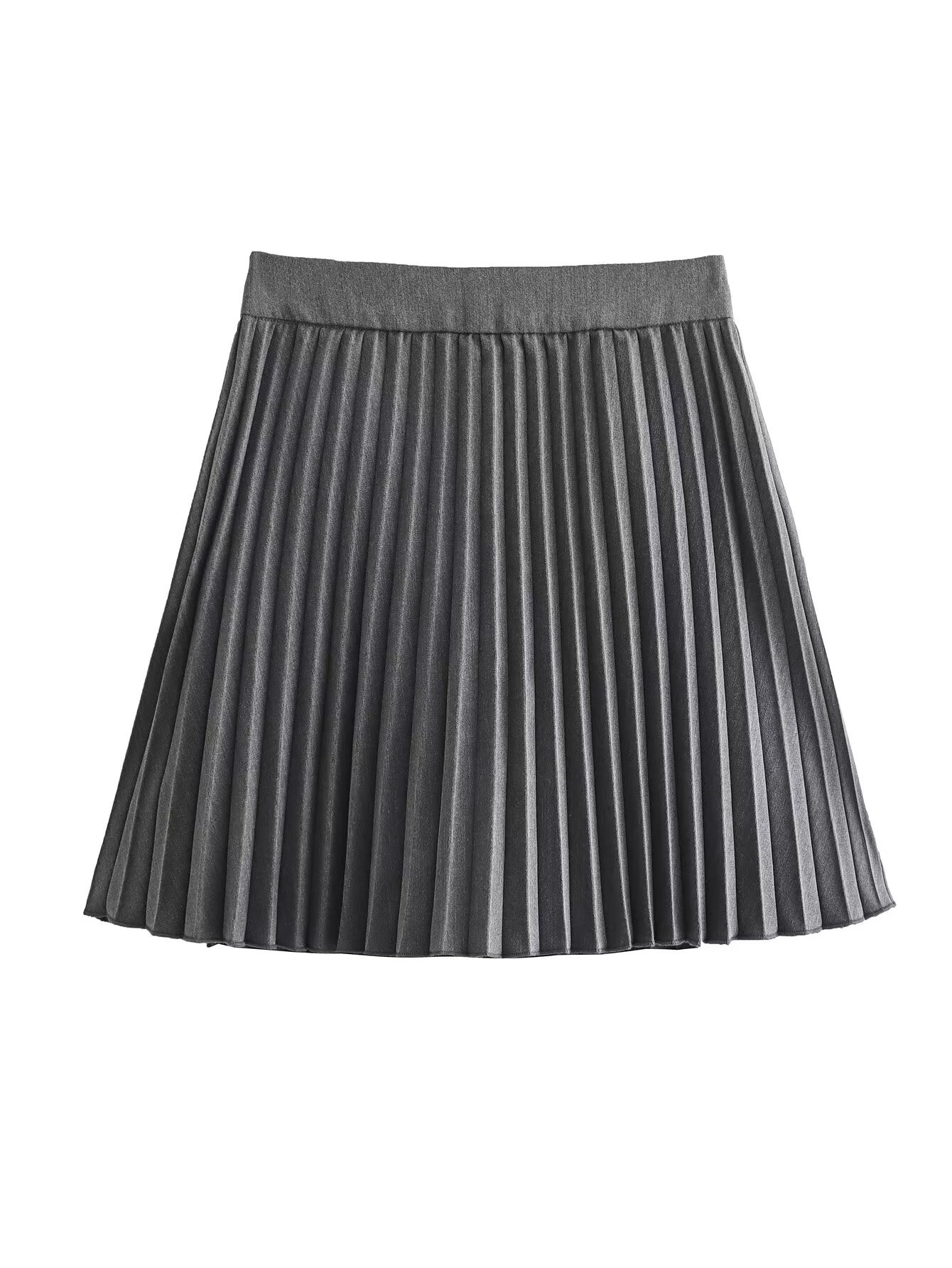 Cross-border AliExpress 2024 new explosions women's wholesale European and American style ZRA wide pleated trouser skirt