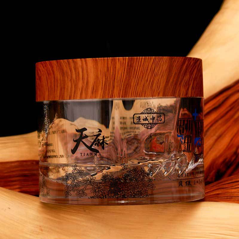 Manufacturer 100ml eucommia ulmoides packaging bottle health care bottle 110ml Dendrobium ginseng piece antler acrylic bottle