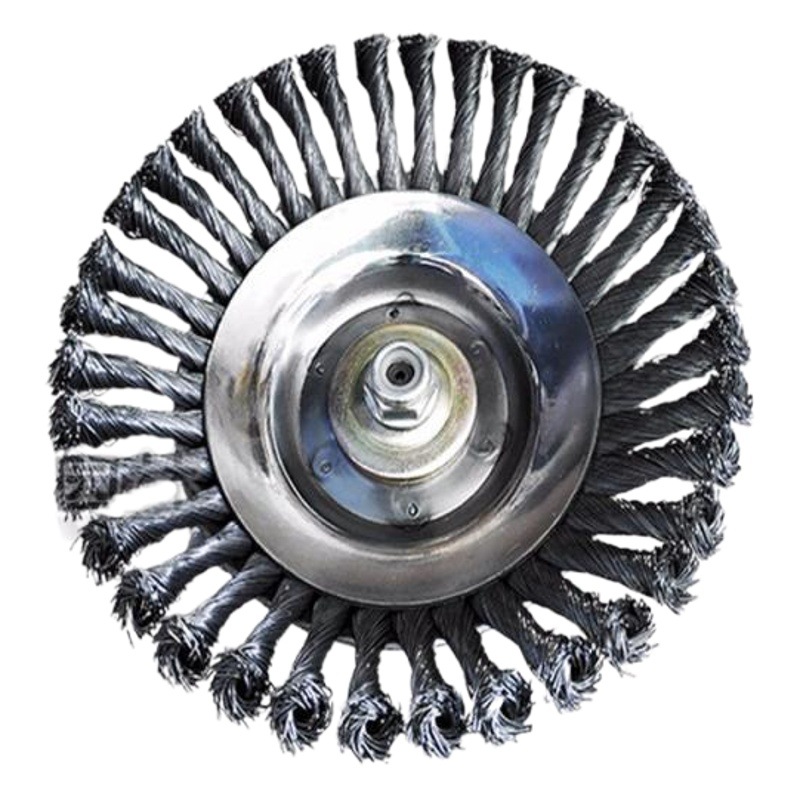 Yunbei Lawn Mower Lawn Mower Head Steel Wire Hoeing Disc Rust Removal Weeding Head Weeding Head Lawn Mower Brush Cutter Accessories