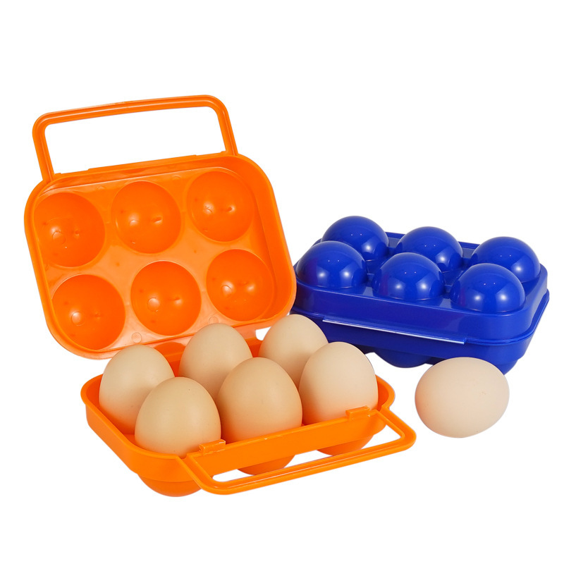 Picture of Outdoor Camping Egg Packaging Box Shock-proof Protection Storage Boxed Egg Box Drop-proof Portable Plastic Egg Holder