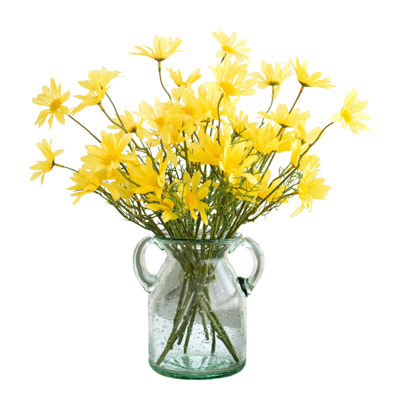 Picture of 5 heads Dutch Daisy small Daisy Persian artificial flower silk flower small wild chrysanthemum false flower Daisy decoration wedding wholesale