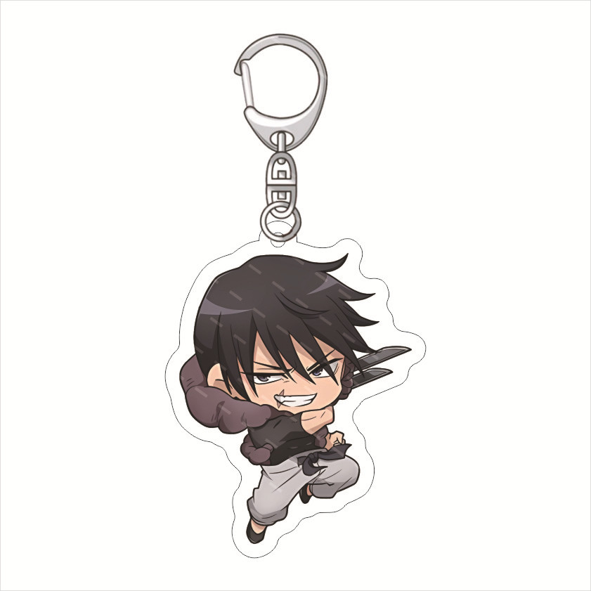 Picture of Curse back to war: Huaiyu Jade folding acrylic keychain five Wu Xia Youjie Fu black seer pendant