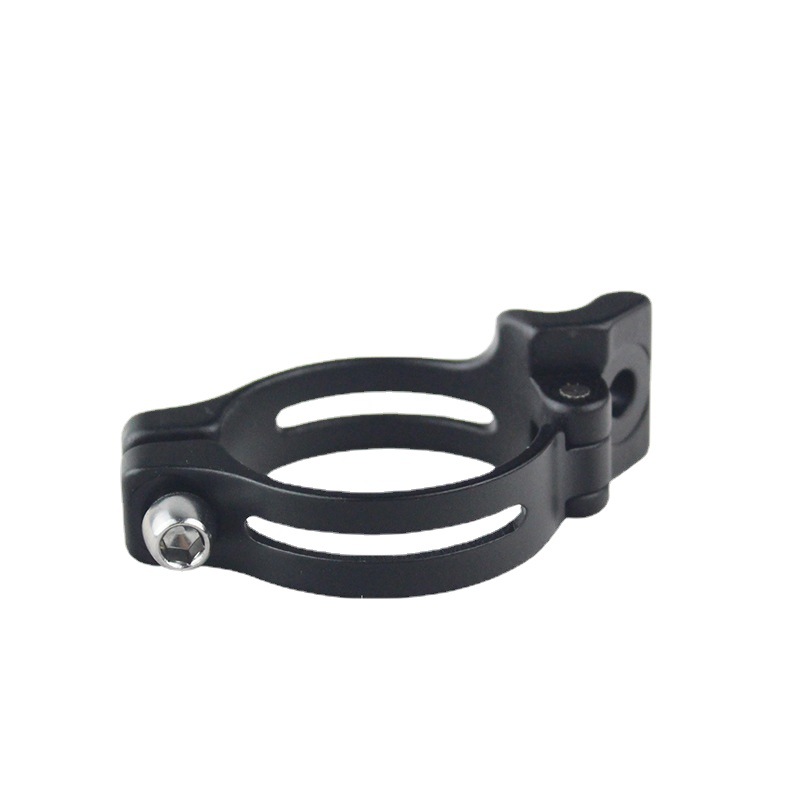 Picture of Aluminum Alloy road front dial clamp ring 31.8/34.9mm transmission conversion seat direct hanging straight lock turn clamp ring type