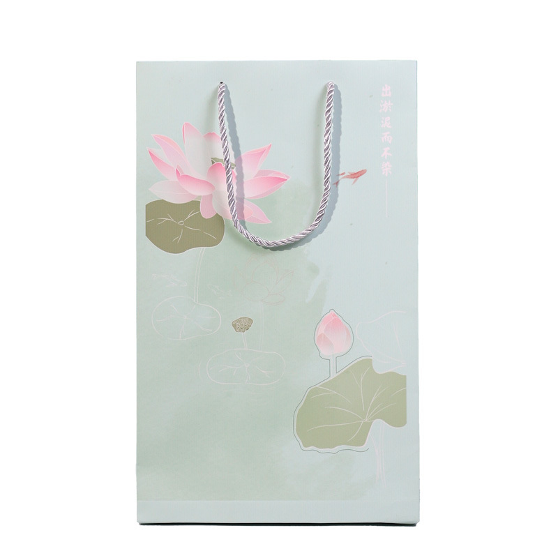 Picture of Factory in stock straight hair cover national style fan box antique crane element handbag hand gift box packaging box