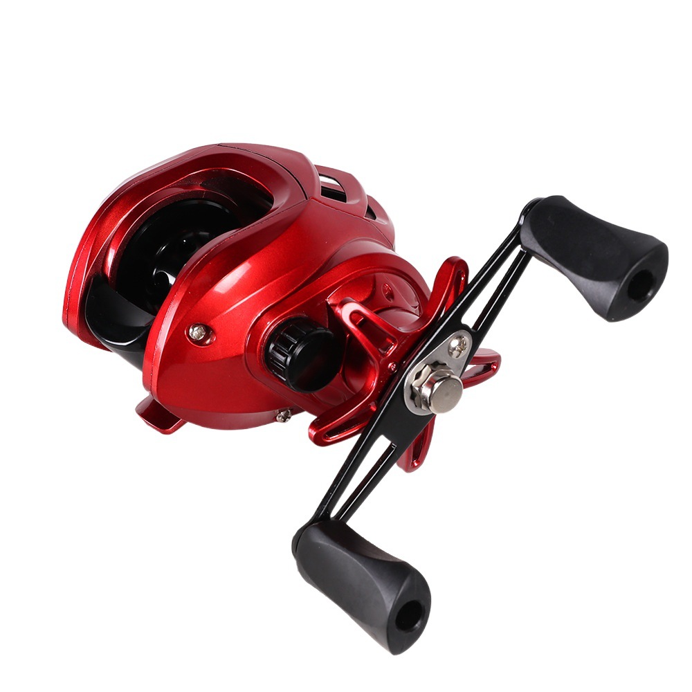 New Cross-border All-gold All-silver Fishing Wheel Luya Drop Wheel Anti-explosion Line Fishing Wheel All-metal Remote Drop Wheel