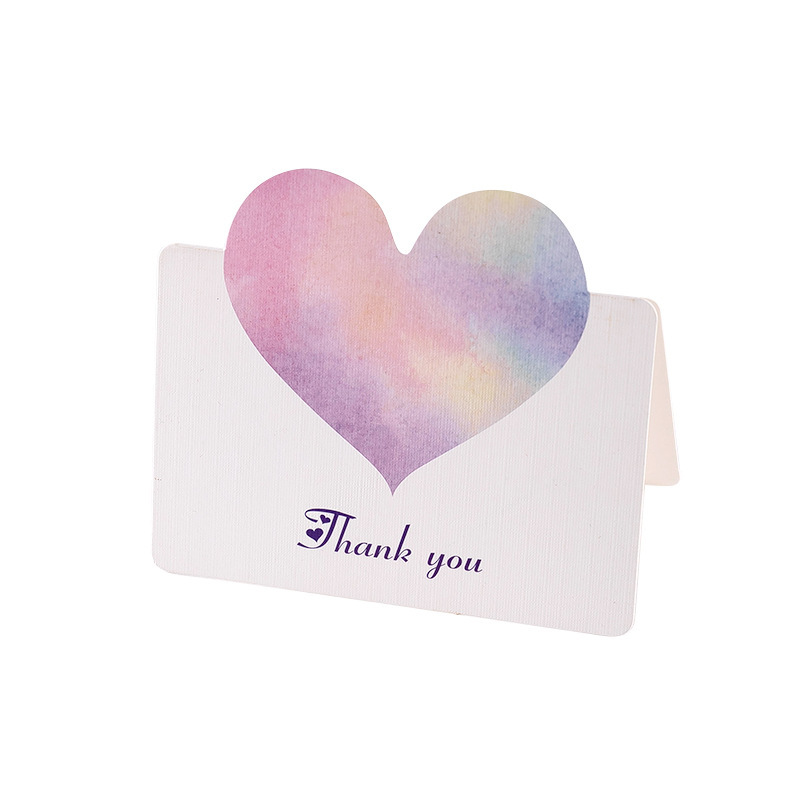 Picture of Cross-border source ins Wind small fresh after-sales card flower shop teacher's day Tanabata small greeting card Amazon thank you card