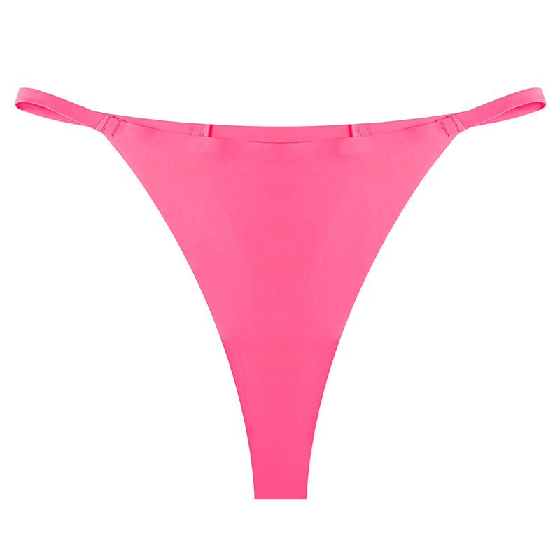 Picture of Cross-border supply underwear sports one-piece T-pants ice silk breathable quick-drying low waist seamless sexy thin thong