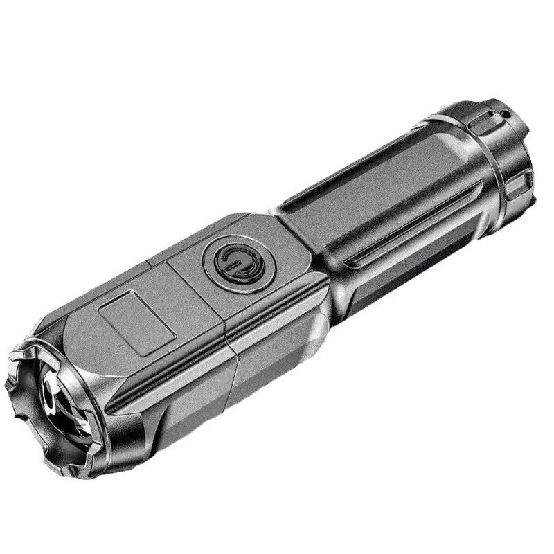 Flashlight Rechargeable Household Durable Strong Light Field Super Bright Remote Zoom Small Portable Flashlight Hand