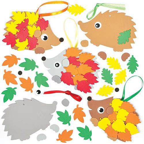 Picture of Autumn Theme DIY Decorative Craft Set Children's Gift Thanksgiving Halloween Art Decorative Pendant