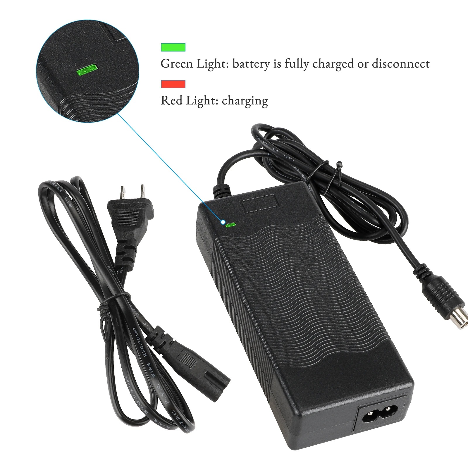 Picture of Suitable for Electric Scooter Charger 42V2A for M365 Pro No. 9 Es1 Es2 Battery Charger