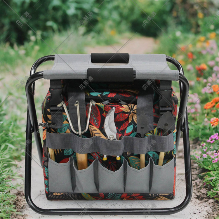 Cross-Border Amazon Outdoor Camping Fishing Portable Folding Stool Garden Pruning Work Removable Folding Stool